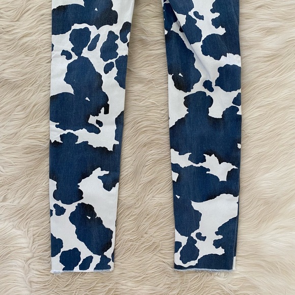 Joe’s Jeans Kids Markie Mid Rise Skinny Jeans Cow Print - Picture 8 of 10